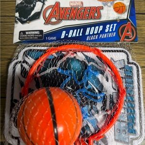 Marvel Avengers Black Panther Basketball Hoop Set W/B-ball
